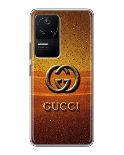 Чехол для Xiaomi POCO F4 (5G) с картинкой «Gucci — солнечный градиент»