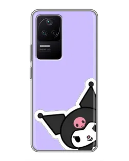 Чехол для Xiaomi POCO F4 (5G) с картинкой «Забавная Kuromi»
