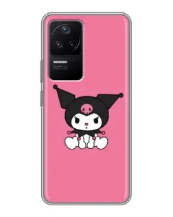 Чехол для Xiaomi POCO F4 (5G) с картинкой «Хмурая Kuromi»