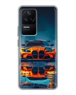 Чехол для Xiaomi POCO F4 (5G) с картинкой «BMW — золотая эмблема» Чехол для Xiaomi POCO F4 (5G) с картинкой «BMW — золотая эмблема»
