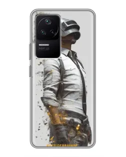 Чехол для Xiaomi POCO F4 (5G) с картинкой «PUBG — боец в пыли» Чехол для Xiaomi POCO F4 (5G) с картинкой «PUBG — боец в пыли»