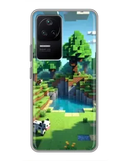 Чехол для Xiaomi POCO F4 (5G) с картинкой «Minecraft летний день» Чехол для Xiaomi POCO F4 (5G) с картинкой «Minecraft летний день»