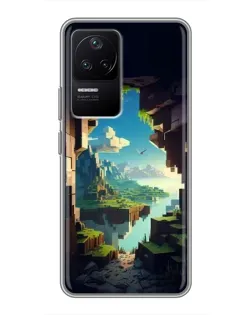Чехол для Xiaomi POCO F4 (5G) с картинкой «Вид из пещеры» Чехол для Xiaomi POCO F4 (5G) с картинкой «Вид из пещеры»