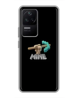 Чехол для Xiaomi POCO F4 (5G) с картинкой «Алмазная кирка» Чехол для Xiaomi POCO F4 (5G) с картинкой «Алмазная кирка»