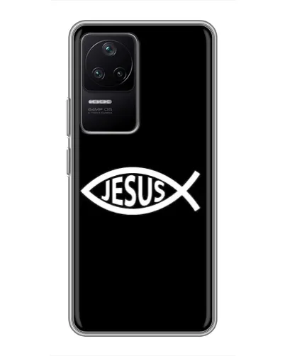 Чехол для Xiaomi POCO F4 (5G) с картинкой «Классический Jesus»