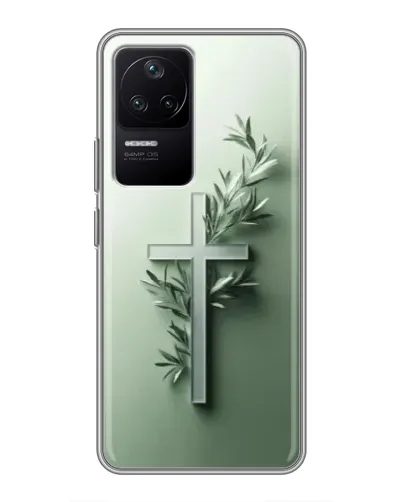 Чехол для Xiaomi POCO F4 (5G) с картинкой «Оливковая ветвь» Чехол для Xiaomi POCO F4 (5G) с картинкой «Оливковая ветвь»
