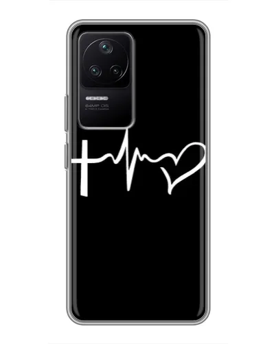 Чехол для Xiaomi POCO F4 (5G) с картинкой «Пульс веры» Чехол для Xiaomi POCO F4 (5G) с картинкой «Пульс веры»