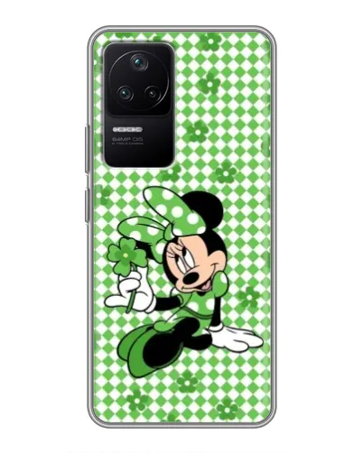 Чехол для Xiaomi POCO F4 (5G) с картинкой «Mickey в клетку» Чехол для Xiaomi POCO F4 (5G) с картинкой «Mickey в клетку»