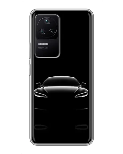 Чехол для Xiaomi POCO F4 (5G) с картинкой «Силуэт Tesla Night» Чехол для Xiaomi POCO F4 (5G) с картинкой «Силуэт Tesla Night»