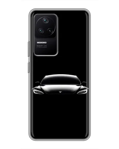 Чехол для Xiaomi POCO F4 (5G) с картинкой «Фары Tesla Night» Чехол для Xiaomi POCO F4 (5G) с картинкой «Фары Tesla Night»