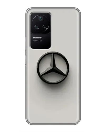 Чехол для Xiaomi POCO F4 (5G) с картинкой «Mercedes Maybach стиль»