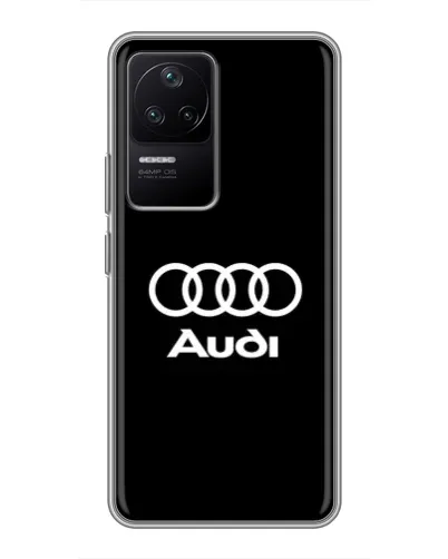 Чехол для Xiaomi POCO F4 (5G) с картинкой «Классическое лого Audi»