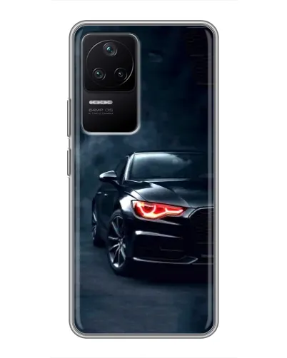 Чехол для Xiaomi POCO F4 (5G) с картинкой «Audi — хищный взгляд»