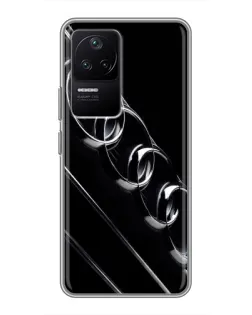 Чехол для Xiaomi POCO F4 (5G) с картинкой «Audi — абстрактные кольца» Чехол для Xiaomi POCO F4 (5G) с картинкой «Audi — абстрактные кольца»