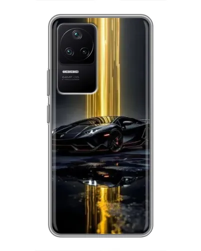 Чехол для Xiaomi POCO F4 (5G) с картинкой «Ночной Lamborghini драйв» Чехол для Xiaomi POCO F4 (5G) с картинкой «Ночной Lamborghini драйв»