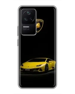 Чохол для Xiaomi POCO F4 (5G) з картинкою «Lamborghini жовтий акцент» Чохол для Xiaomi POCO F4 (5G) з картинкою «Lamborghini жовтий акцент»