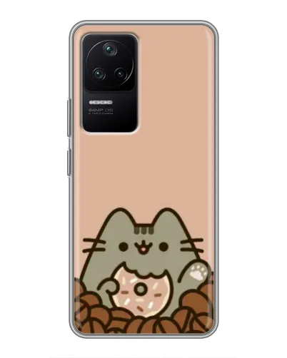 Чехол для Xiaomi POCO F4 (5G) с картинкой «Кофейный Пушин» Чехол для Xiaomi POCO F4 (5G) с картинкой «Кофейный Пушин»