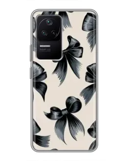 Чехол для Xiaomi POCO F4 (5G) с картинкой «Банты Coquette»