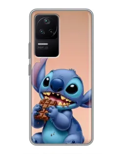 Чехол для Xiaomi POCO F4 (5G) с картинкой «Стич ест шоколад» Чехол для Xiaomi POCO F4 (5G) с картинкой «Стич ест шоколад»