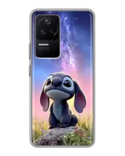 Чехол для Xiaomi POCO F4 (5G) с картинкой «Стич на рассвете» Чехол для Xiaomi POCO F4 (5G) с картинкой «Стич на рассвете»