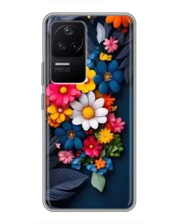 Чехол для Xiaomi POCO F4 (5G) с картинкой «Цветочная феерия» Чехол для Xiaomi POCO F4 (5G) с картинкой «Цветочная феерия»