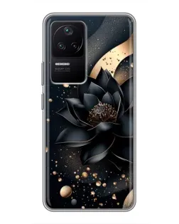 Чехол для Xiaomi POCO F4 (5G) с картинкой «Черный лотос» Чехол для Xiaomi POCO F4 (5G) с картинкой «Черный лотос»
