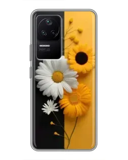 Чехол для Xiaomi POCO F4 (5G) с картинкой «Подсолнух и ромашка» Чехол для Xiaomi POCO F4 (5G) с картинкой «Подсолнух и ромашка»