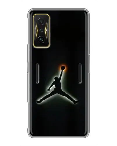 Чехол для Xiaomi POCO F4 GT с картинкой «Jordan Gradient Logo»