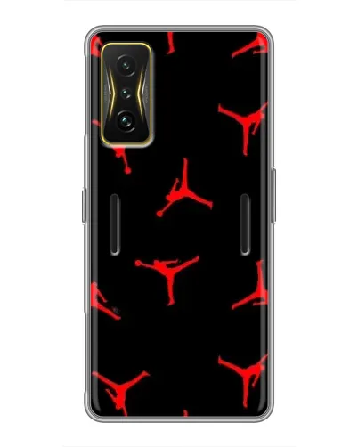 Чехол для Xiaomi POCO F4 GT с картинкой «Jordan Red Pattern»
