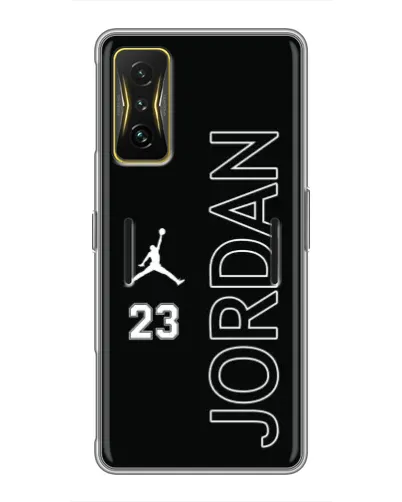Чехол для Xiaomi POCO F4 GT с картинкой «Jordan Vertical»