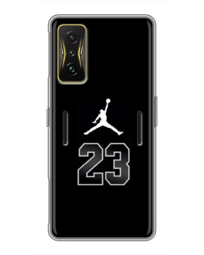 Чехол для Xiaomi POCO F4 GT с картинкой «Jordan Flight 23»