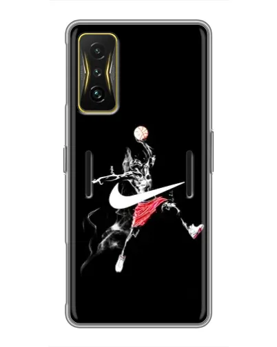Чехол для Xiaomi POCO F4 GT с картинкой «Jordan Jumpman»