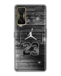 Чохол для Xiaomi POCO F4 GT з картинкою «Jordan Carbon 23» Чохол для Xiaomi POCO F4 GT з картинкою «Jordan Carbon 23»