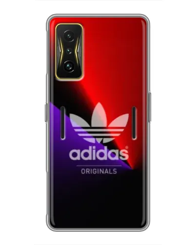 Чехол для Xiaomi POCO F4 GT с картинкой «Adidas Red Neon» Чехол для Xiaomi POCO F4 GT с картинкой «Adidas Red Neon»