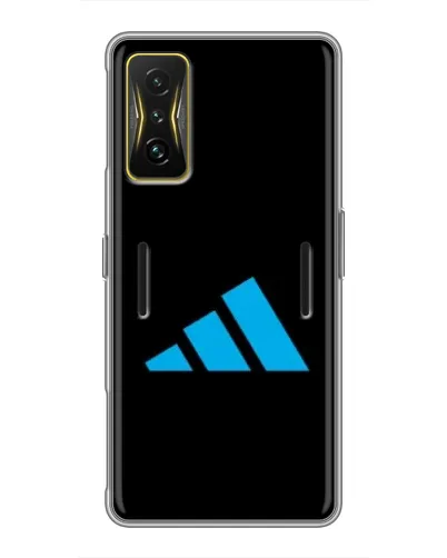 Чехол для Xiaomi POCO F4 GT с картинкой «Adidas Cyan Logo» Чехол для Xiaomi POCO F4 GT с картинкой «Adidas Cyan Logo»
