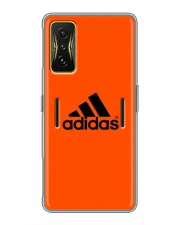Чехол для Xiaomi POCO F4 GT с картинкой «Adidas Ukraine» Чехол для Xiaomi POCO F4 GT с картинкой «Adidas Ukraine»
