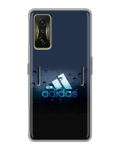 Чехол для Xiaomi POCO F4 GT с картинкой «Adidas Water Drops» Чехол для Xiaomi POCO F4 GT с картинкой «Adidas Water Drops»