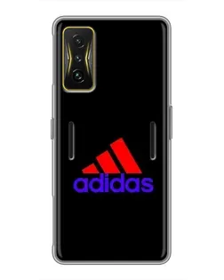 Чехол для Xiaomi POCO F4 GT с картинкой «Классический Adidas» Чехол для Xiaomi POCO F4 GT с картинкой «Классический Adidas»
