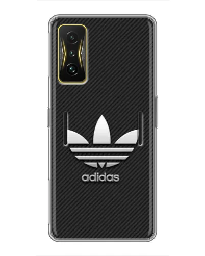 Чехол для Xiaomi POCO F4 GT с картинкой «Adidas Карбоновая текстура» Чехол для Xiaomi POCO F4 GT с картинкой «Adidas Карбоновая текстура»