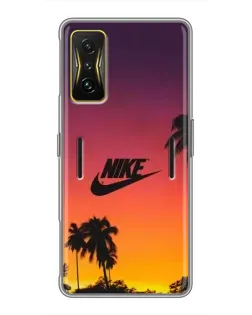 Чехол для Xiaomi POCO F4 GT с картинкой «Nike на закате солнца» Чехол для Xiaomi POCO F4 GT с картинкой «Nike на закате солнца»