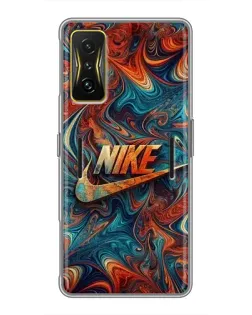 Чехол для Xiaomi POCO F4 GT с картинкой «Nike в абстракции» Чехол для Xiaomi POCO F4 GT с картинкой «Nike в абстракции»