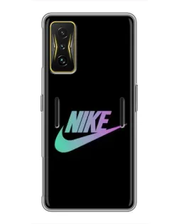 Чехол для Xiaomi POCO F4 GT с картинкой «Nike — городская ночь» Чехол для Xiaomi POCO F4 GT с картинкой «Nike — городская ночь»