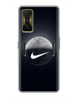 Чехол для Xiaomi POCO F4 GT с картинкой «Nike в стиле граффити» Чехол для Xiaomi POCO F4 GT с картинкой «Nike в стиле граффити»