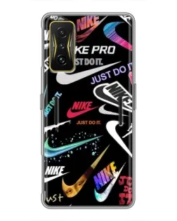 Чехол для Xiaomi POCO F4 GT с картинкой «Nike — роскошь» Чехол для Xiaomi POCO F4 GT с картинкой «Nike — роскошь»