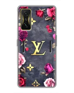 Чехол для Xiaomi POCO F4 GT с картинкой «Цветочный Louis Vuitton» Чехол для Xiaomi POCO F4 GT с картинкой «Цветочный Louis Vuitton»