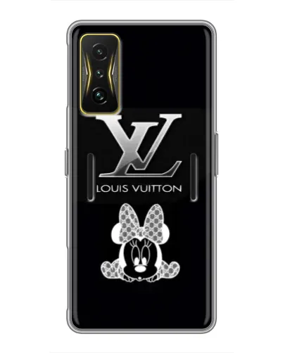 Чехол для Xiaomi POCO F4 GT с картинкой «LV и Минни Маус»