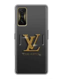 Чехол для Xiaomi POCO F4 GT с картинкой «Градиент Louis Vuitton»