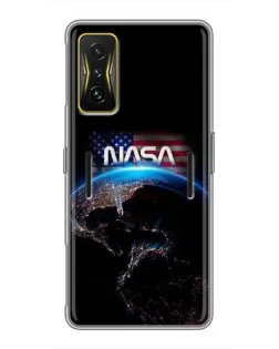 Чехол для Xiaomi POCO F4 GT с картинкой «Земля из космоса NASA» Чехол для Xiaomi POCO F4 GT с картинкой «Земля из космоса NASA»
