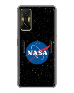 Чехол для Xiaomi POCO F4 GT с картинкой «NASA — звездное небо» Чехол для Xiaomi POCO F4 GT с картинкой «NASA — звездное небо»