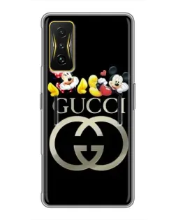 Чехол для Xiaomi POCO F4 GT с картинкой «Gucci — герои Disney» Чехол для Xiaomi POCO F4 GT с картинкой «Gucci — герои Disney»